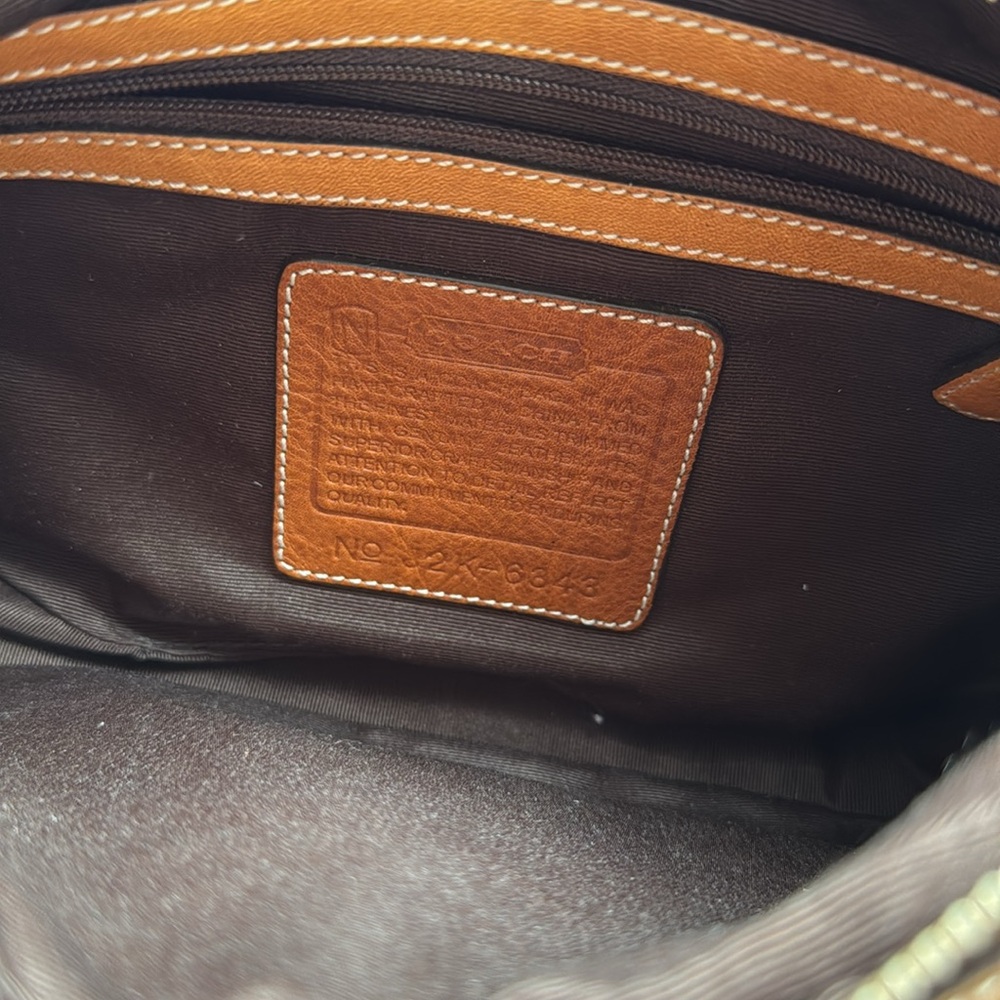 Vintage Coach Signature Hobo - Picture 6 of 7